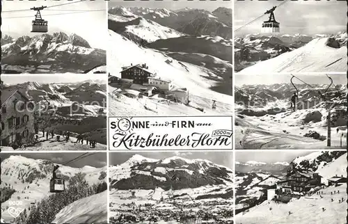 Kitzbuehel Tirol Horn Seilbahn Sesselbahn  Kat. Kitzbuehel