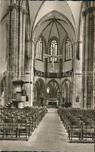 Osnabrueck Marienkirche Inneres  Kat. Osnabrueck