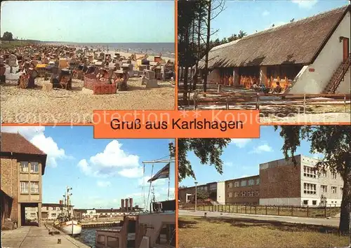 Karlshagen Strand Fischereihafen Kinderkombination  Kat. Karlshagen Usedom