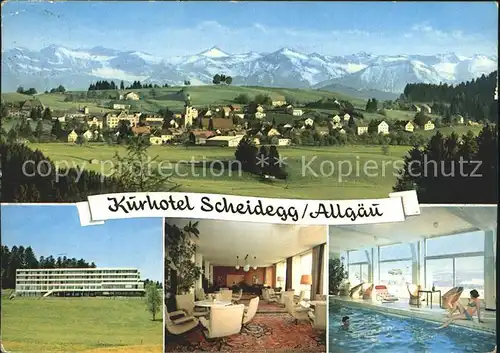 Scheidegg Allgaeu Silence Kurhotel  Kat. Scheidegg