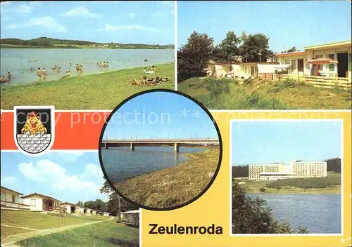 Zeulenroda Triebes Zadelsdorf Bruecke Talsperre Erholungsheim Talsperre Zeulenroda  Kat. Zeulenroda Triebes