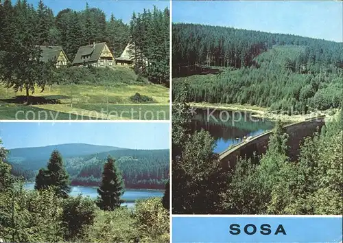 Sosa Erzgebirge Talsperre des Friedens  Kat. Sosa