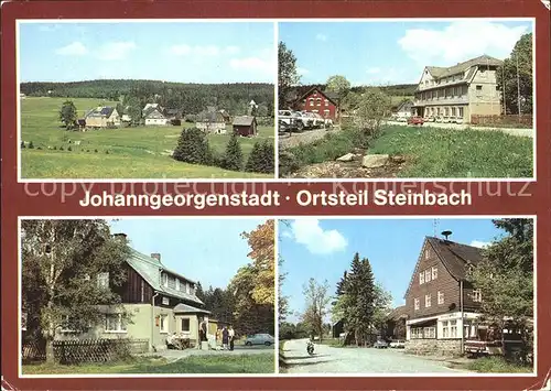 Steinbach Johanngeorgenstadt Ferienheim Gasthaus Sauschwemme Waldesruh Kat. Johanngeorgenstadt