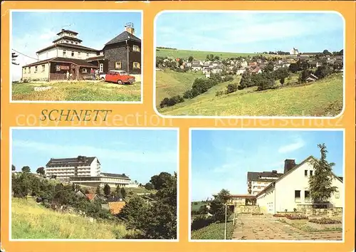 Schnett Jugendherberge Ernst Heilmann Erholungsheim Kaluga  Kat. Masserberg Thueringer Wald