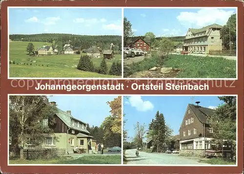 Steinbach Johanngeorgenstadt Ferienheim Gasthaus Sauschwemme Waldesruh Kat. Johanngeorgenstadt