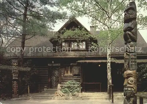 Radebeul Karl May Museum Blockhauseingang  Kat. Radebeul