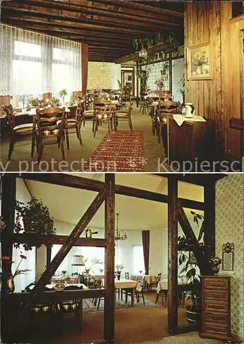 Koenigsfeld Schwarzwald Wald Cafe Kubesch  Kat. Koenigsfeld im Schwarzwald