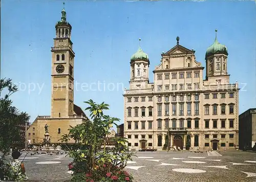Augsburg Rathaus Perlach  Kat. Augsburg