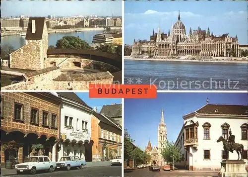 Budapest Felstung Schloss Denkmal  Kat. Budapest