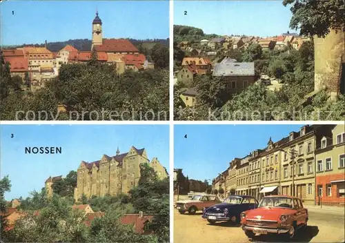 Nossen Schloss Markt  Kat. Nossen