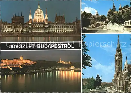 Budapest Schloss Denkmal  Kat. Budapest