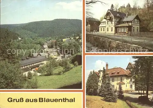 Blauenthal Erzgebirge Ferienheim Forelle Wolfersgruen Erholungsheim  Kat. Eibenstock