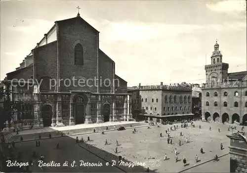Bologna Basilika S. Petronio Piazza Maggiore  Kat. Bologna