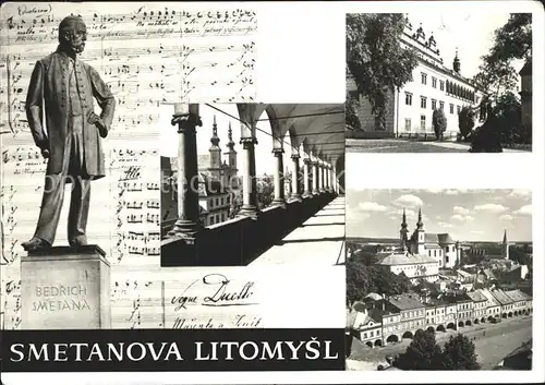 Litomysl Bedrich Smetana Schloss  Kat. Leitomischl