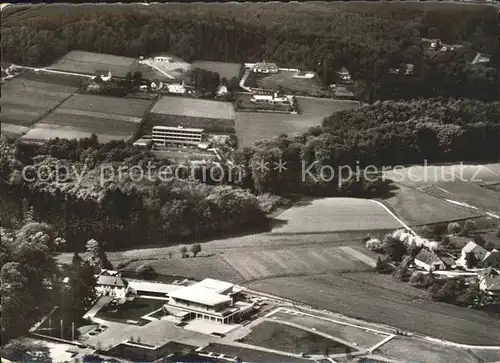 Iburg Bad Fliegeraufnahme Muetterkurheim Haus St. Anna  Kat. Bad Iburg