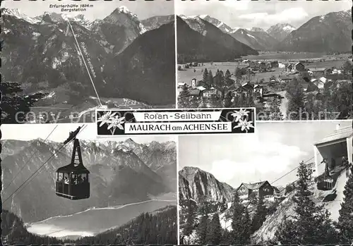 Maurach Tirol Rofan Seilbahn Erfurterhuette Bergstation  Kat. Eben am Achensee