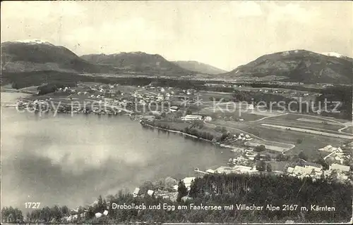 Drobollach Egg Faakersee Villacher Alpe Kat. Villach