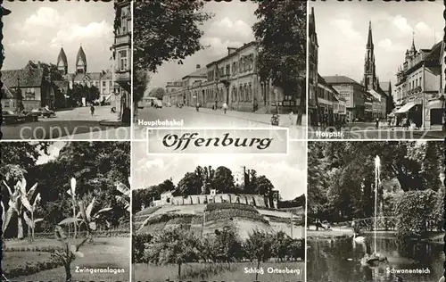 Offenburg Schloss Ortenberg Zwingeranlagen Hauptstrasse Kat. Offenburg
