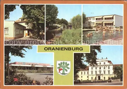 Oranienburg Gaststaette Sonnenburg Partie an der Havel Schloss Kat. Oranienburg