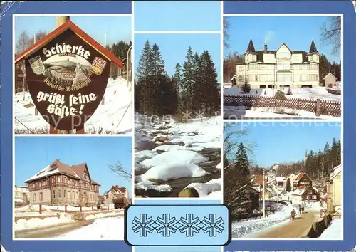 Schierke Harz Kalte Bote Ferienheim Rat der Gemeinde Ernst Thaelmann Strasse  Kat. Schierke Brocken