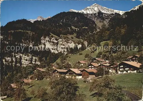 Brienzer Rothorn BE Gesamtansicht Kat. Brienzer Rothorn