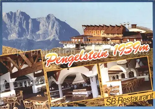 Kitzbuehel Tirol Bergrestaurant Pengelstein Kat. Kitzbuehel