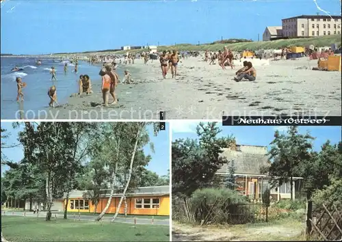 Neuhaus Dierhagen Strand Erholungsheim Lebensfreude Kaufhalle  Kat. Dierhagen Ostseebad