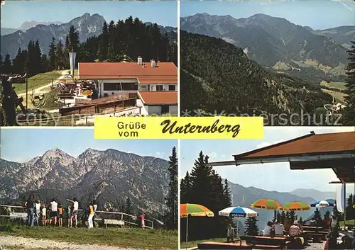 Ruhpolding Gipfelgaststaette Unterberg Alm  Kat. Ruhpolding