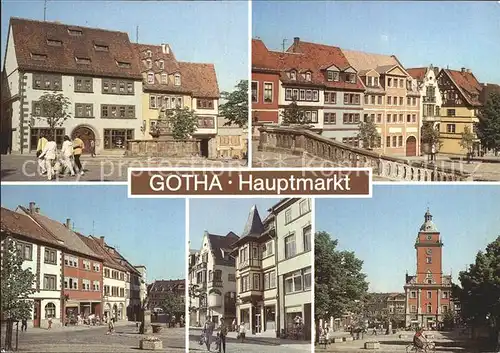 Gotha Thueringen Hauptmarkt Kat. Gotha