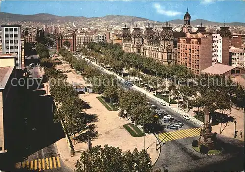 Barcelona Cataluna Victor Paradera Allee Kat. Barcelona