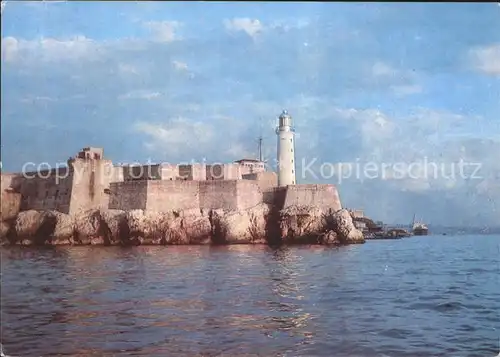 Havana Habana Castillo de los Tres Reyes del Morro Kat. Havana