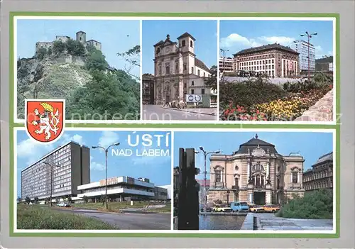 Usti nad Labem Vyrostle na miste slovanske osady Kat. Usti nad Labem