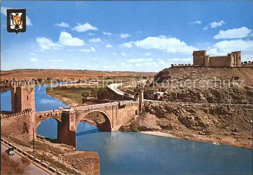 Toledo Castilla La Mancha Alcantara Bruecke Sankt Servando Burg Kat. Toledo