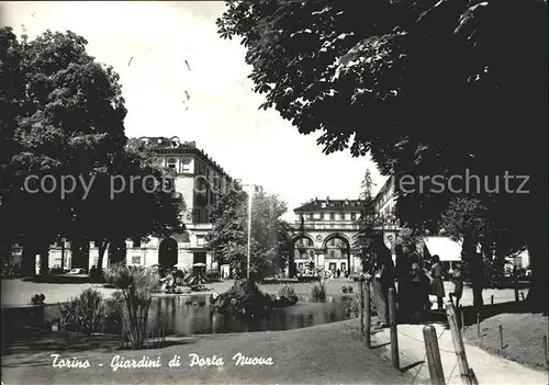 Torino Giardini di Porta Nuova Kat. Torino