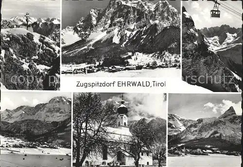 Ehrwald Tirol Gondelbahn Zugspitze Kirche / Ehrwald /