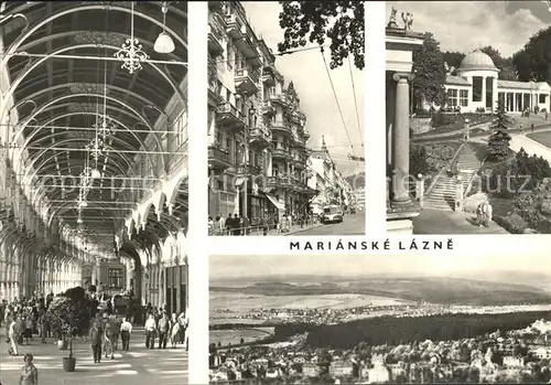 Marianske Lazne Stadtansicht Kat. Marienbad