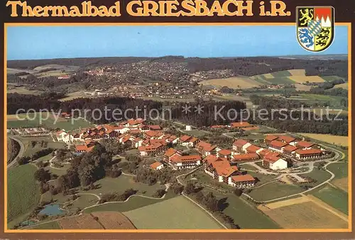 Bad Griesbach Rottal Fliegeraufnahme Kurgebiet Kat. Bad Griesbach i.Rottal