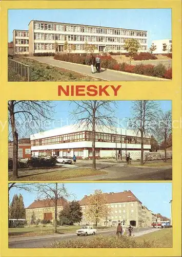 Niesky Herbert Balzer Oberschule Betriebsgaststaette des MLK und HOG Pizza Zinzendorfplatz Kat. Niesky