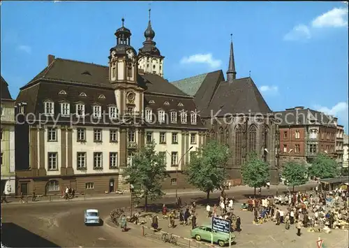 Weissenfels Saale Karl Marx Platz Kirche Kat. Weissenfels