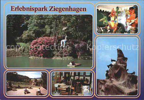 Witzenhausen Erlebnispark Ziegenhagen Teilansichten Kat. Witzenhausen