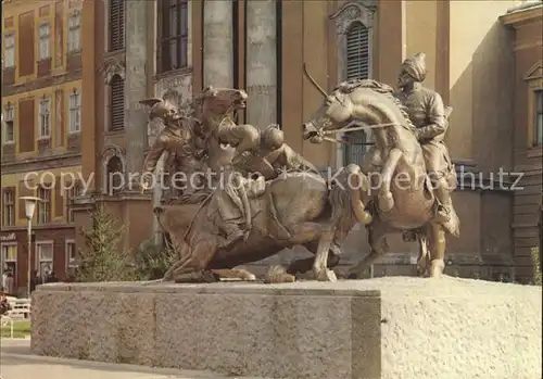 Eger Tschechien Denkmal Zs Kisfaludi Strobl