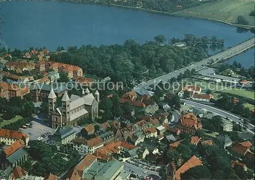 Viborg Vestsjalland Fliegeraufnahme mit Dom Kat. Viborg