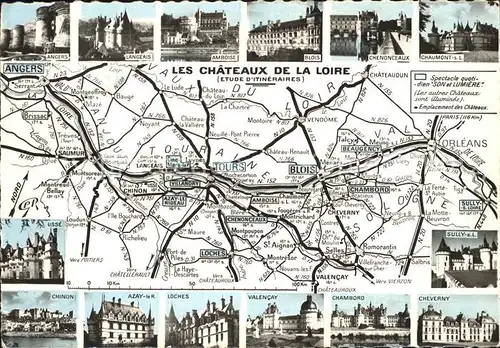 Loire Les Chateaux de la Loire Kat. Loire