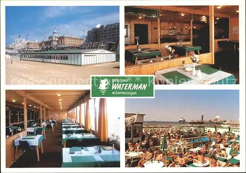 Scheveningen Paviljoen Watermann Gastraeume Strand Kat. Scheveningen