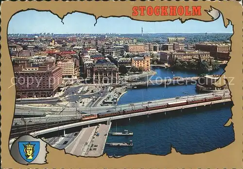 Stockholm Utsikt fran Stadshustornet Kat. Stockholm