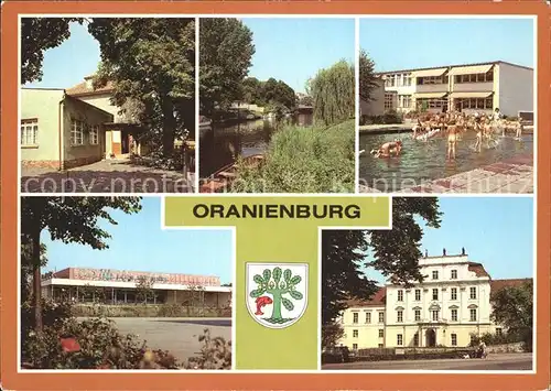 Oranienburg Gaststaette Sonnenburg Havelpartie Kinderkombination I Kaufhalle Schloss Kat. Oranienburg