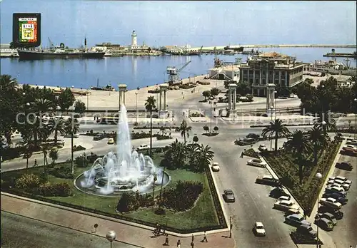 Malaga Andalucia Plaza de la Marina y Puerto Kat. Malaga