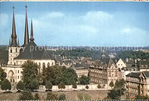 Luxembourg Luxemburg Kirchenpartie Kat. Luxembourg