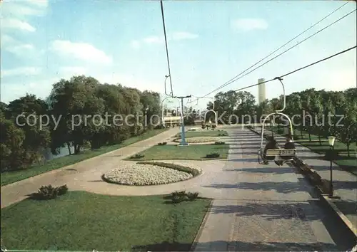 Katowice Park mit Sessellift Chorzow Kat. Katowice