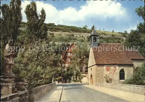 Bad Mergentheim Wolfgangsbruecke  Kat. Bad Mergentheim